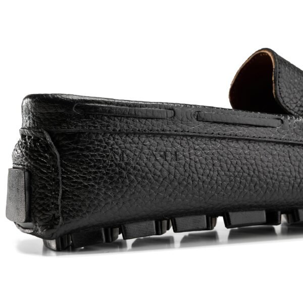 Moccasin shoes -Black - Image 3