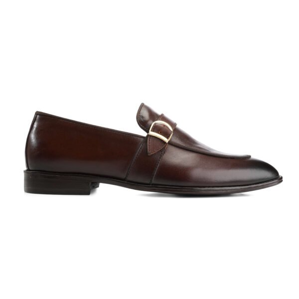 Strap Loafers in Brown