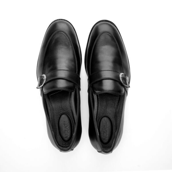 Strap Loafers in Black - Image 3