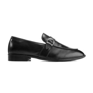 Strap Loafers in Black