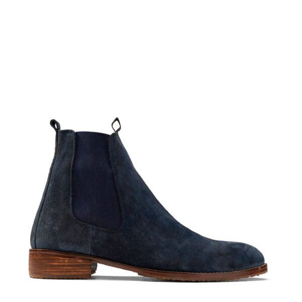 Suede Chelsea Boot NavyBlue