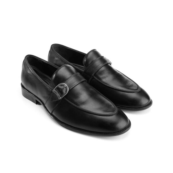 Strap Loafers in Black - Image 2