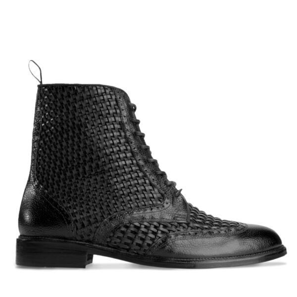 Alzati Boot in Woven - The Black one