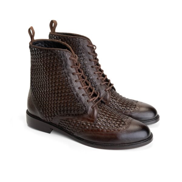 Alzati Boot in Woven – The Brown one - Image 2