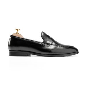 Penny Loafers in Black