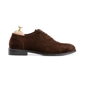 Alzati Suede Oxford in Brown