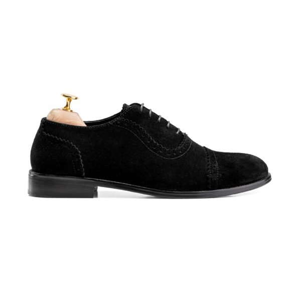 Alzati Suede Oxford in Black