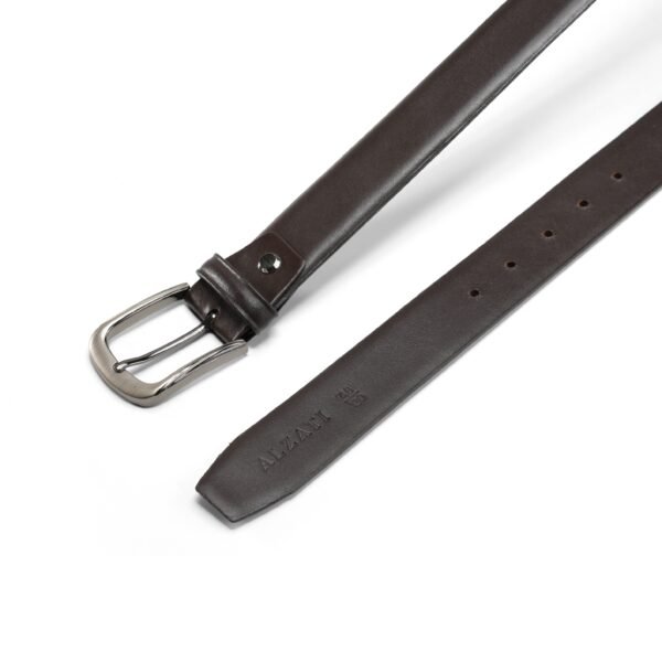 Leather Belt in Brown - Image 3