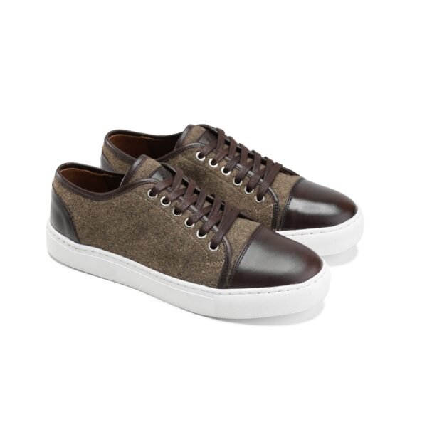 Wool Sneakers in Brown - Image 2