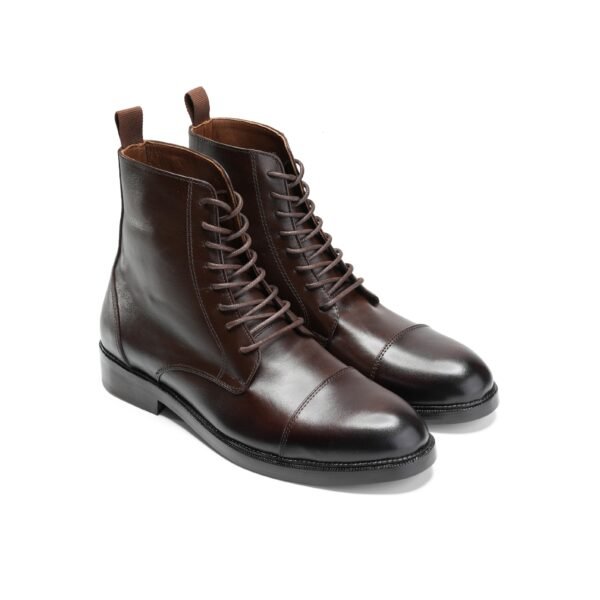 Alzati Brown CapToe Boot - Image 2