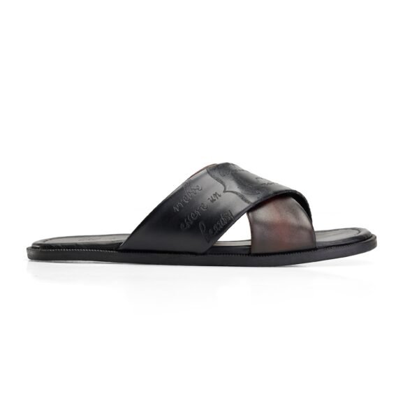 Calli Sandals Black X Camel