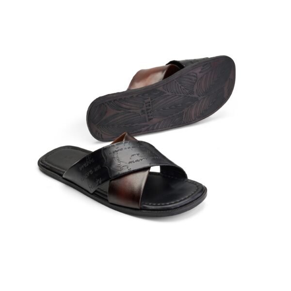 Calli Sandals Black X Camel - Image 3