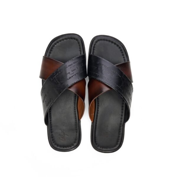 Calli Sandals Black X Camel - Image 2
