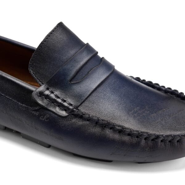 Calli Moccasin - Navy - Image 3