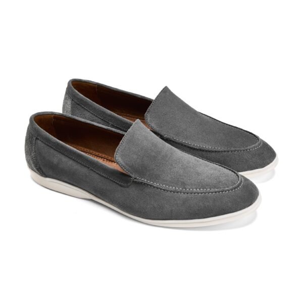 Alzati Plain Loafers - Navy - Image 2