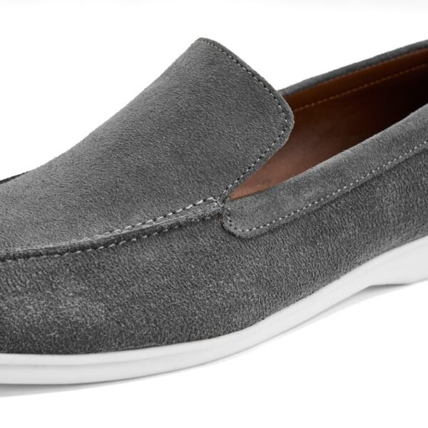 Alzati Plain Loafers - Navy - Image 3