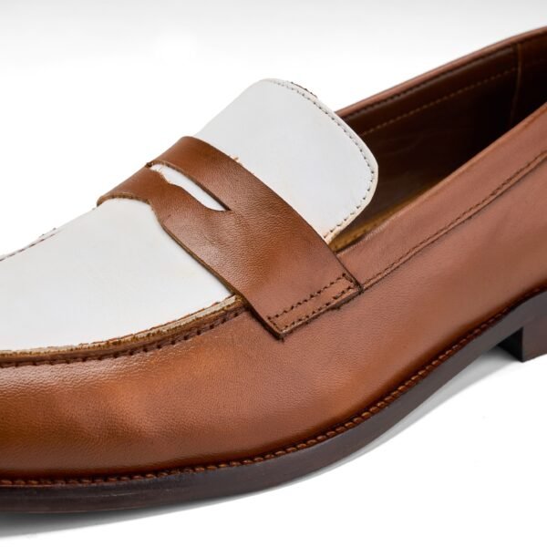 Old Penny Loafers - Camel - Image 3
